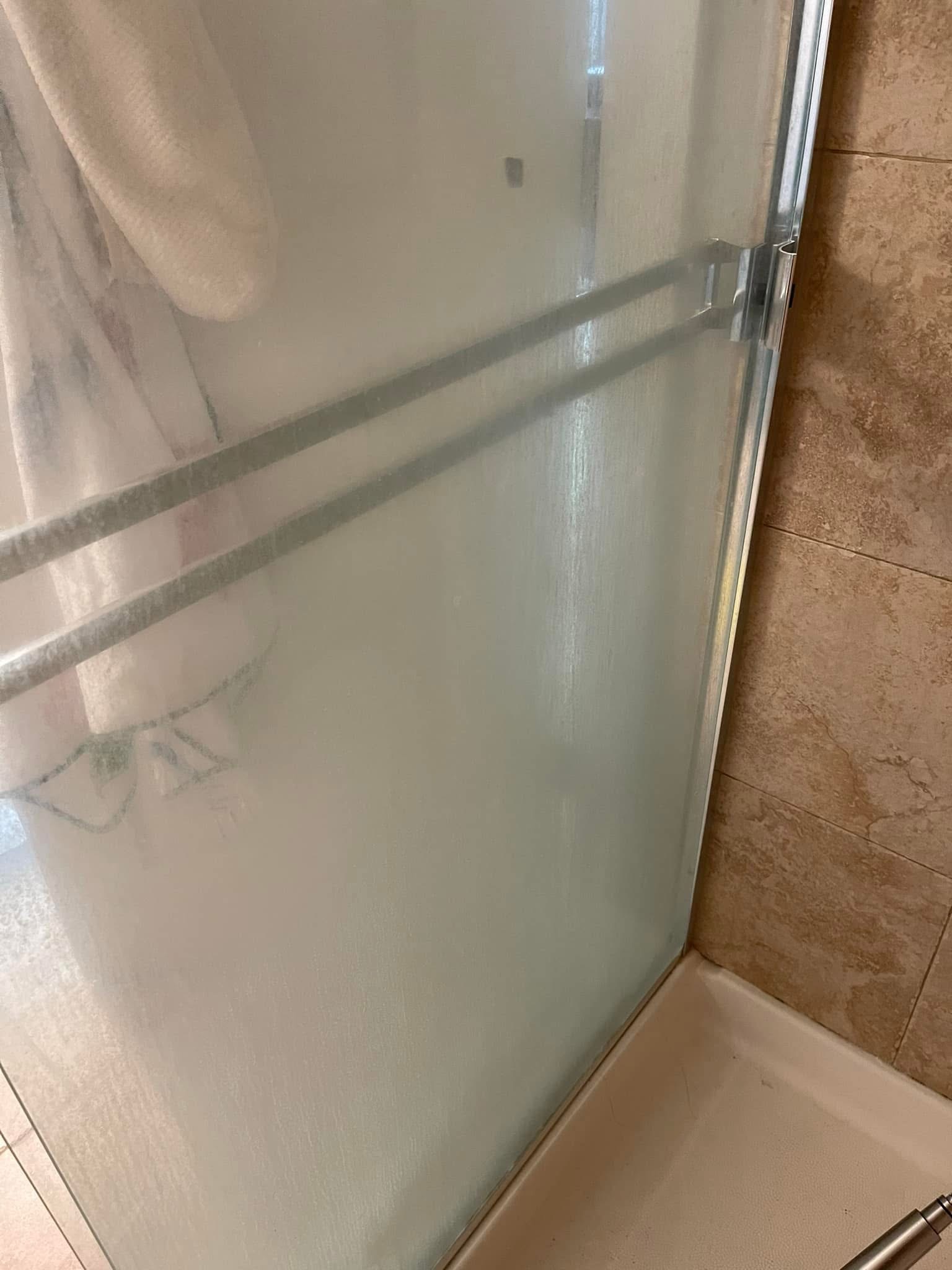 Glass Door before