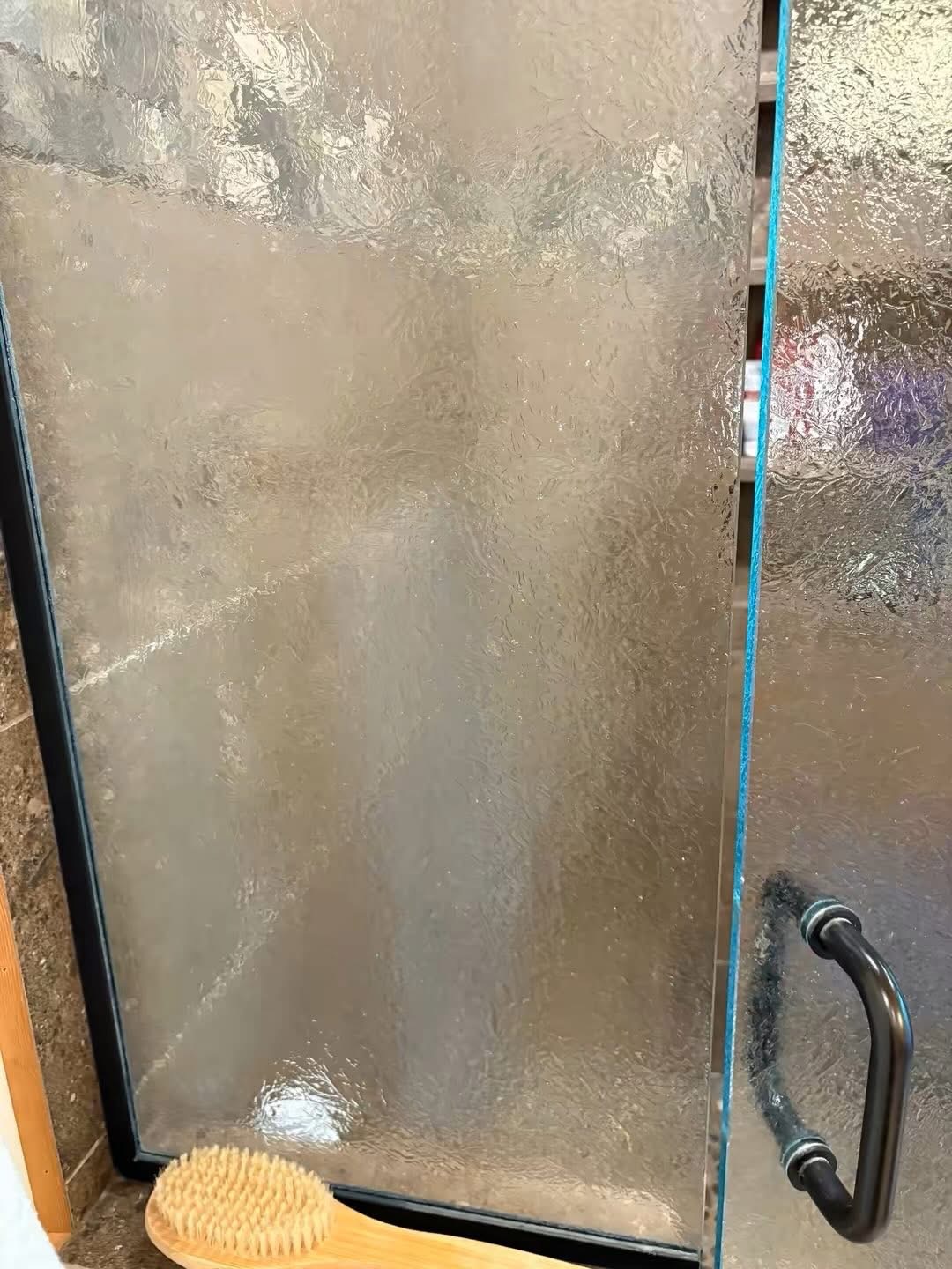 Shower Glass after