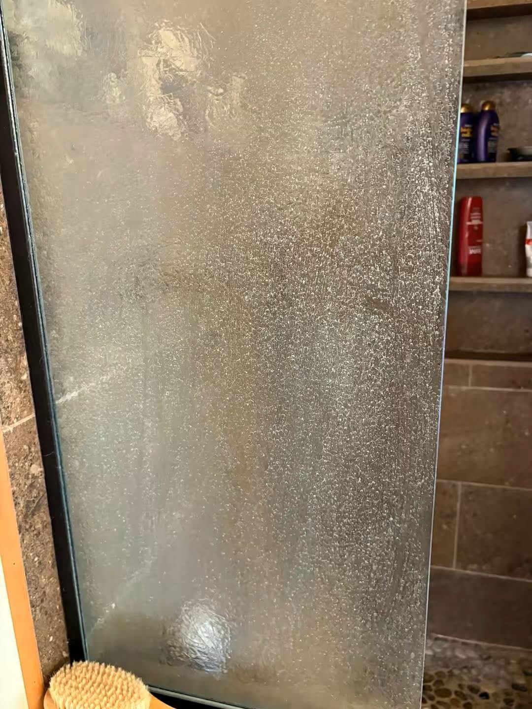 Shower Glass before